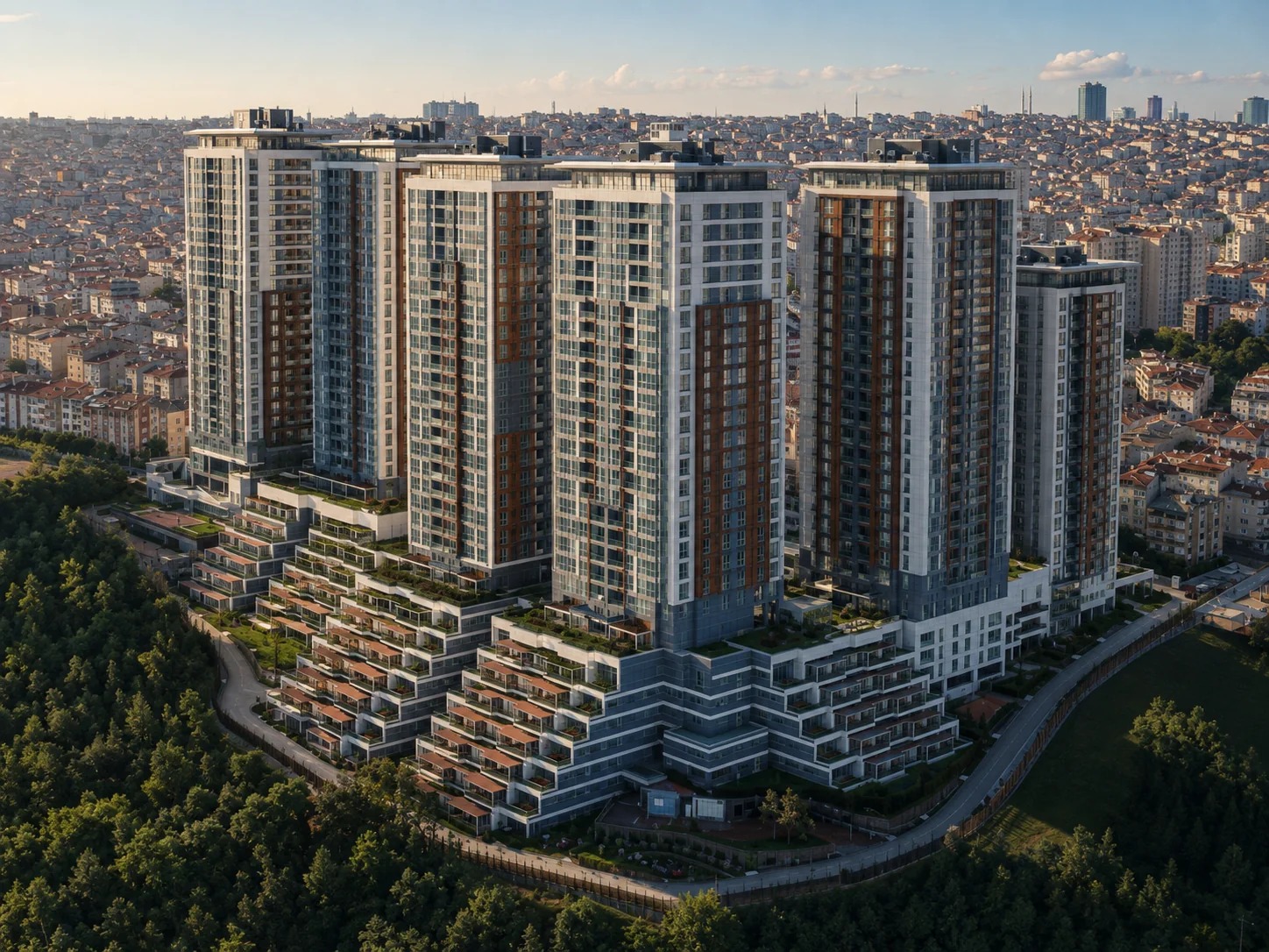 Essenora konut projesi genel görünüşü